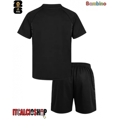 Norvegia Seconda Maglia Bambino Mondiali 2026 Manica Corta (+ Pantaloni corti)